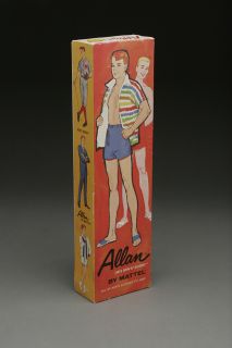 Vintage 64 66 Barbie Kens Friend Allan 1000 Beach Jacket Trunks