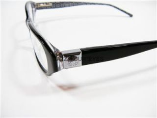Coach Eyeglasses Kennedy 573 Black New Authentic