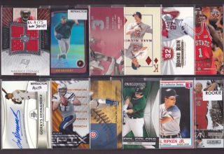 Huge Auto Jersey Patch Rookie RC Sports Card Collection Lot DiMaggio