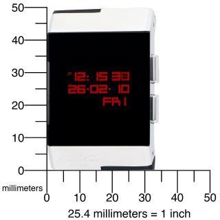 Kenneth Cole Mens KC1601 Casual Quartz Digital Polyurethane Watch