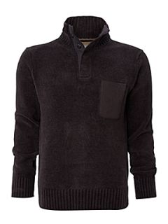 Howick Nord chenille jumper Charcoal   