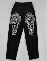 New Keith Haring Graphic Print sweat Pants Black Cotton s M L BIGBANG