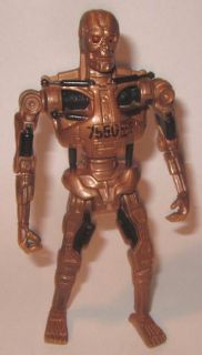 1992 Kenner Terminator 2 T 800 Gold Exoskeleton Action Figure