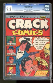 Crack Comics 1940 1 CGC 9 2 0709975002