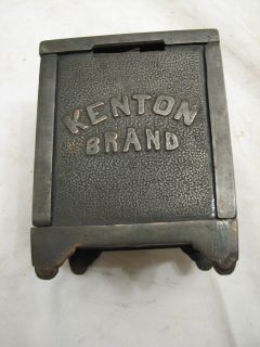 Kenton Brand Safe Still Bank Cast Iron Savings Deposit