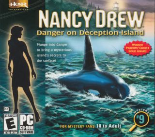 Nancy Drew 9 Danger on Deception Island Mystery Adventure PC Game New