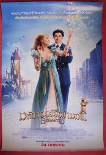Enchanted 2007 Double Side Thai Movie Poster 2007