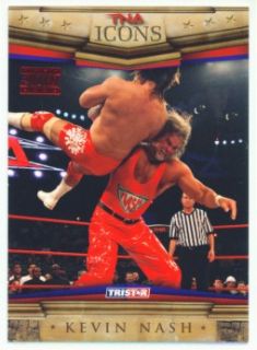 Kevin Nash Red Parallel Card 6 1 5 TNA Icons 2010