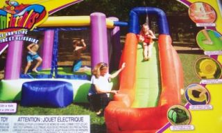 Bounce Slide w Water Splash Pool Inflate Bounce House