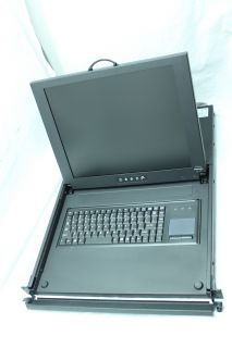 RKP117E 1U 17 TFT LCD Monitor Keyboard Drawer Rackmount