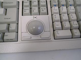 Keytronic TRAK101 Keyboard with Trackball Mouse