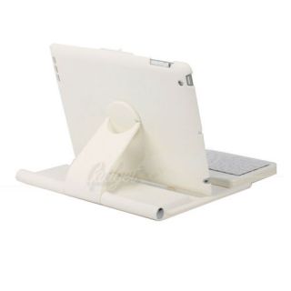 Bluetooth Keyboard Swivel Rotate Case Cover for iPad 2