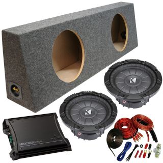 Kicker Car Audio 12 CVT12 Comp SEALED Truck Speaker Sub Box Refurb