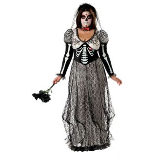 Boneyard Bride Womens Plus Size Costume Sz 3X