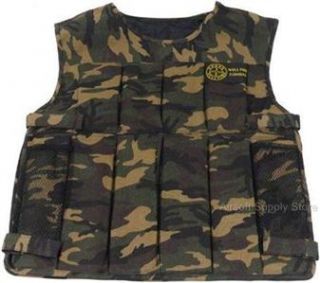 New Camo Airsoft BB Vest Paintball Padded Tactical Hunting Safety