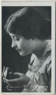 Clara Kimball Young 1910s Kromo Gravure Trading Card