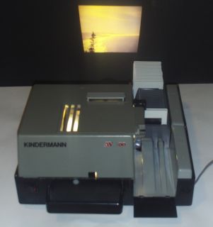 Kindermann AV100 35mm Slide Projector 3 Kindermann Slide Trays
