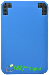 New Blue Silicone Skin for  Kindle 3 eBook Reader