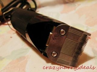 Vintage Oster Barber Clippers Hair Shears Detachable Blade Attachments