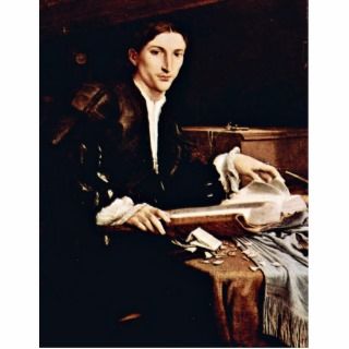 Portrait Of A Young Scholar By Lotto Lorenzo (Best Cut Out