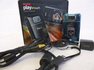 Kodak PlayTouch Video Camera Camcorder Zi10 Teal
