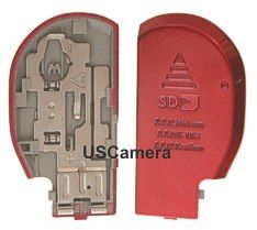 Kodak C143 Battery Cover Red New Free Shipping