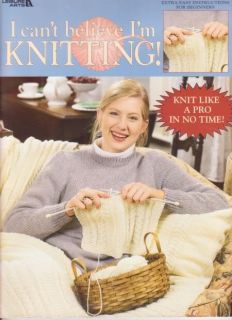 Cant Believe Im Knitting Extra Easy Instructions for Beginners