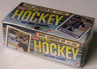 Complete 1990 Topps Hockey Factory Set Still SEALED