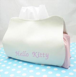 Cutie Cute Hello Kitty Tissue Kleenex Box Cover Holder