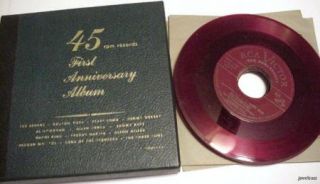 RCA Red Seal Records 45rpm Partial First Anniversary Album 10 Records