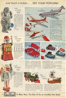 1965 Marx Mighty King Kong Smoking Ranger Robot Ad