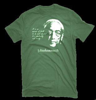 Jiddu Krishnamurti T Shirt Radical Change in Mankind