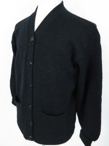 Vintage 50s Logan Knitting Mills Varsity Lettermens Cardigan Sweater