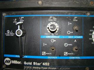 Miller Gold Star 452 Welding Power Source 230 480V