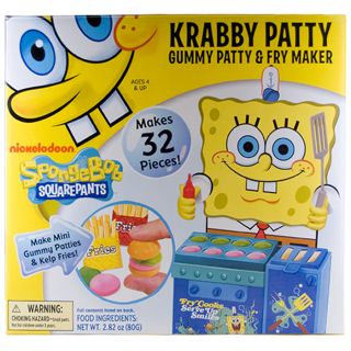 Cra Z Art Spongebob Krabby Patty Gummy Patty Fry Maker