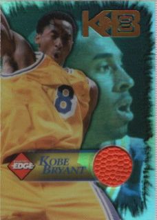Kobe Bryant 1998 99 98 99 CE Edge Game Used Basketball Ball JR1749