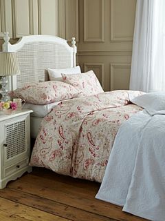 Paisley pink bed linen   