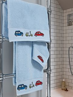 Harlequin By Christy Go Go Retro towel range in pale blue   House of Fraser