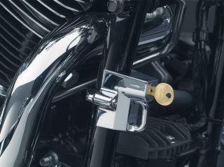 Kuryakyn 4220 Motorcycle Helmet Lock for Harley Chrome