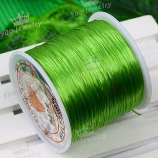 Roll Stretchy Cord String Thread Finding for Jewelry Making 0 5mm 80