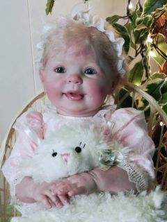 Reborn Baby Girl Cookie Now Known as Kaylee Sculpt by Donna RuBert