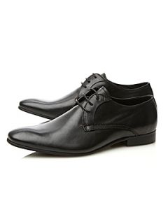 Bertie Albis 2 plain vamp lace up shoes Black   