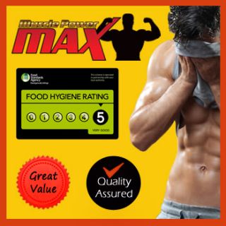 Muscle Power Max High Strength Zinc Pills Muscle Growth Skin Sex Drive