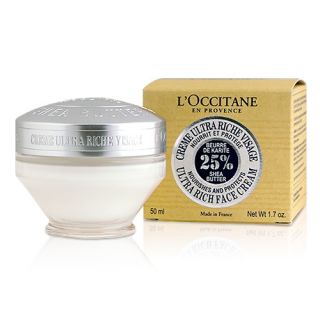 Occitane LOccitane Shea Butter Ultra Rich Face Cream 50ml, 1.7oz