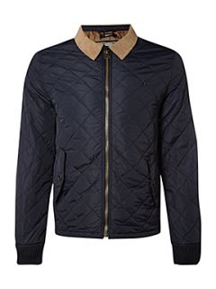 Criminal Truant Quilted Jacket Navy   