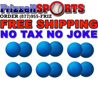 Champion Blue Official Rubber Lacrosse Balls NFHS NCAA Approved