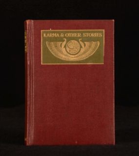 Karma and Other Stories and Essays Lafcadio Hearn First Edition