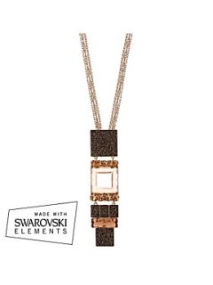 Martine Wester Encrusted Squares Necklace   