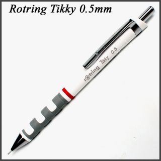 Rotring Tikky Mechanical Pencil 0 5 mm White