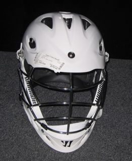 New Warrior T11 Size One Size White Lacrosse Helmet